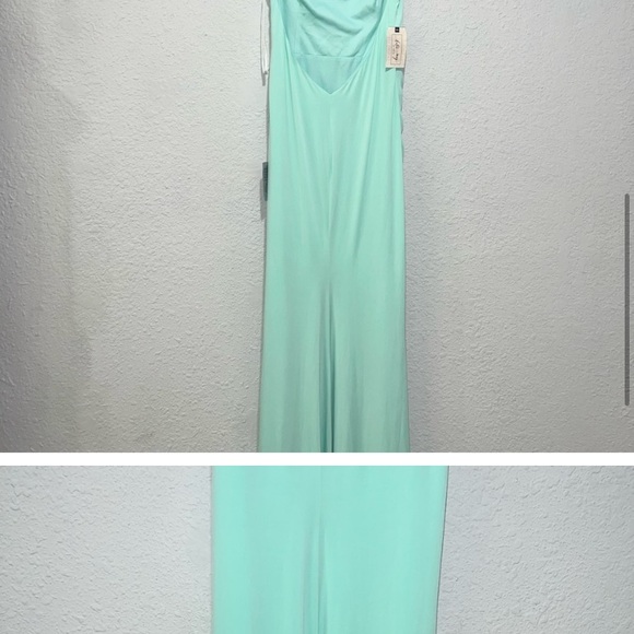Katie May Los Angeles Great Kate Gown in Supercharged Mint(defects) - Picture 5 of 14